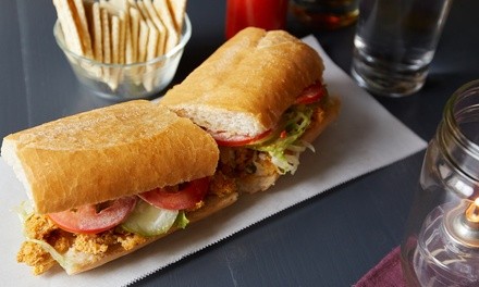 Cajun Food for Takeout and Dine-In If Available at Louisiana Cafe (Up to 30% Off). Two Options Available.