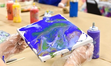 Art Workshops, Mini Glass Blowing or Pottery Painting at LiveLaughLoveArt (Up to 46% Off)