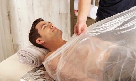 $55 for Supreme Sauna Body Wrap at The Glow Spot ($85 Value)