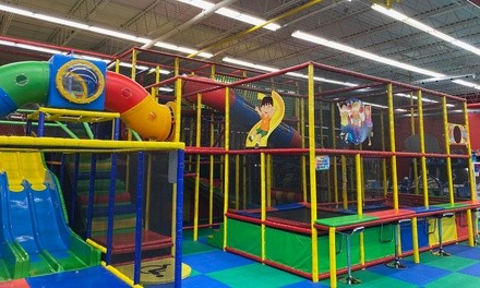 Open Play Admission with Optional Arcade Card to My Kidzplay (Up to 34% Off). Six Options Available. 