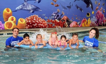 Four 30-Minute Indoor Swimming Classes at American Swim Academy (Up to 50% Off). Five Options Available.