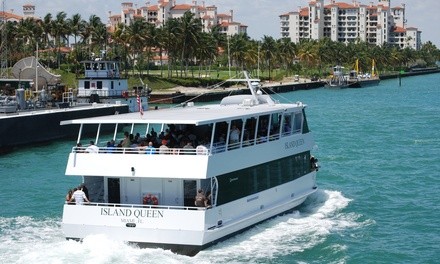 90-Minute Millionaires Row Sightseeing Cruise for One, Two, or Four from Island Queen Cruises (Up to 21% Off)