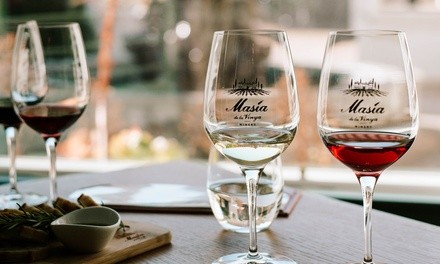 $25 for Winemaker's Selected Wine Flight Tasting for Two at Masia De La Vinya ($50 Value)