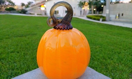 Glass-Pumpkin-Making Class for One or Two at Hollywood Hot Glass (Up to 25% Off)