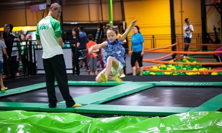 Jump Pass or Party Package at Rockin Jump - Shrewsbury (Up to 30% Off)