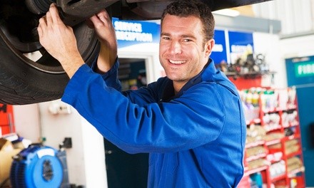 Tire Rotation for a Car, Sedan, Large SUV, or Truck at Complete Auto Care (Up to 45% Off)