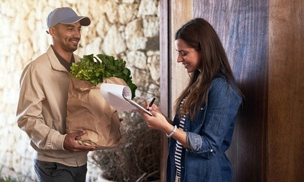 Grocery and Essential or Restaurant Food Delivery from Ship N Receive (Up to 52% Off)