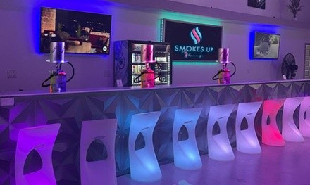 Hookah Rental with One or Unlimited Refills, or Wine or Champagne at Smokes Up Miami (Up to 25% Off)