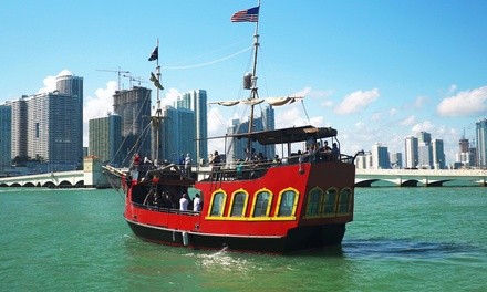 Pirates Adventures Water Tour for One or Two from Miami Aqua Tours (35% Off)