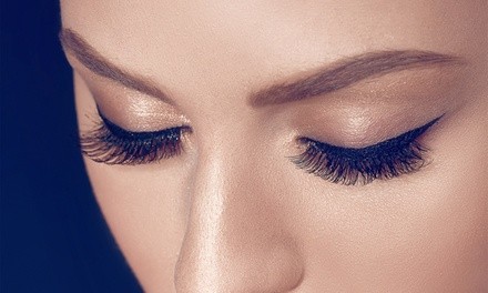 Natural Volume or Delux Dazzle Eyelash Extensions at Beauty Dazzle Studio (Up to 66% Off)