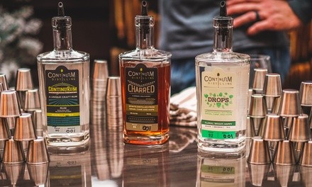 $15 for Tour and Tasting with Complementary Glasses for Two at Continuum Distilling ($42 Value)