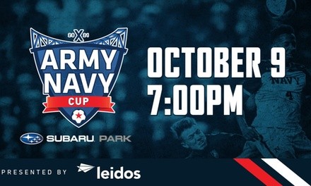 Army-Navy Cup X on October 9 at 7 p.m.