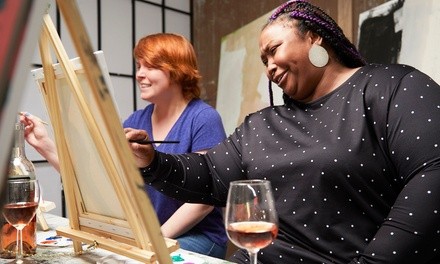 $24 for Paint-and-Sip Class at Ability In Focus at Ability In Focus ($30 Value)