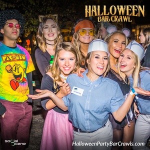 Admission for One or Four to Halloween Bar Crawl, October 30 (Up to 30% Off)