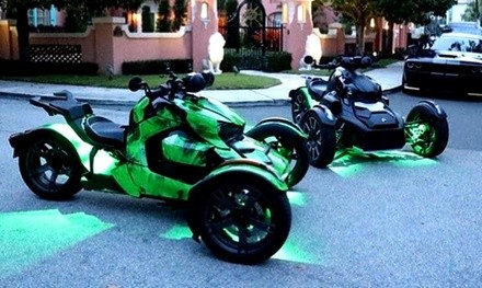 4-Hour, 8-Hour, 24-Hour, or 1-Week Ryker Motor Bike Rental at Exotic Motor Bikes (Up to 22% Off)