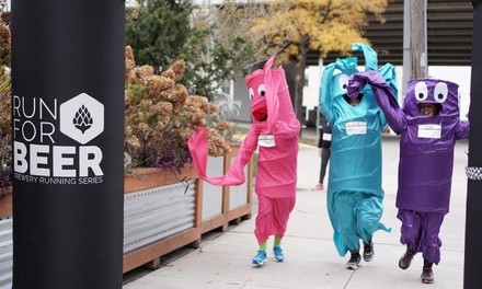5K Beer Run Registration for One or Two from Brewery Running Series on Saturday, October 30 (Up to 41% Off)