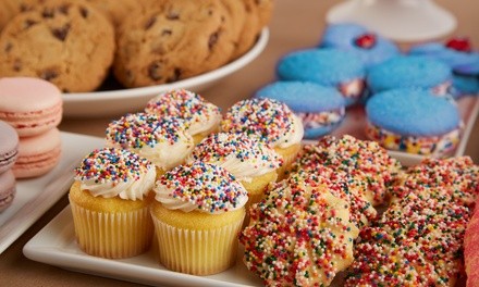 One Dozen of Chocolate Chip Cookies or Cupcakes at Bradford Bakery (Up to 22% Off)