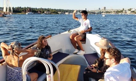 60-Minute Lake Union Floating Homes Tour for 1, 2, or 4 from Lake Union Charters & Adventures (Up to 22% Off)