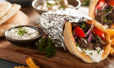 Two Kebab Plates and a Dessert or $10.50 for $15 Toward Food and Drink at Ariana Kebabs Bar & Grill