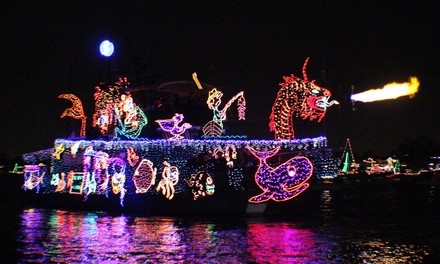 Holiday Lights Cruises for 1 Child, 1 Adult, or 2 Adults @ Newport Landing Cruises (Up to 43% Off)