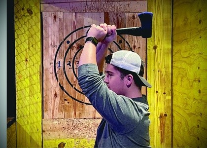 $90 For 1 1/2 Hours Of Axe Throwing For Up To 6 People (Reg. $180) Valid Monday-Friday