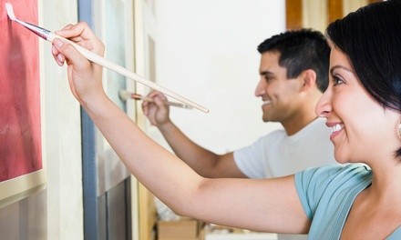 Up to 54% Off on Painting Party at The Art of Life, guided painting