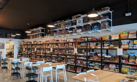 Unlimited Game Play for One, Two, or Four with $10 Food Credit at Your Turn – A Board Game Cafe (Up to 36% Off)