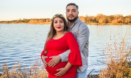 30- or 60-Minute Maternity Photo Shoot from Dream Photography DFW (Up to 53% Off). Three Options Available.