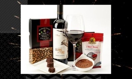 $60 for Chocolate-and-Wine Pairing Class for Two People at The Chocolate Therapist ($123.90 Value)