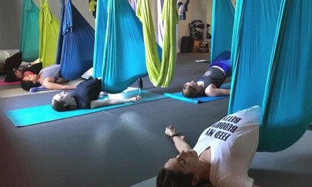 One Aerial or Mat Yoga Class or 10 Aerial or Mat Yoga Classes at Elevate Yoga Center ​(Up to47%￼ Off