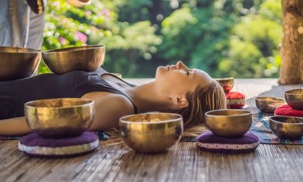 Three or Five 50-Minute Sound-Bath Meditation Classes at Balanced IYOK Wellness (Up to 40% Off)