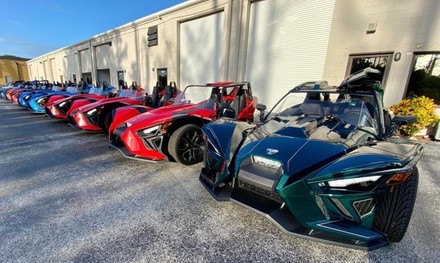 Four-Hour Polaris Slingshot Rental at Slingbros Rentals (Up to 30% Off). Two Options Available.