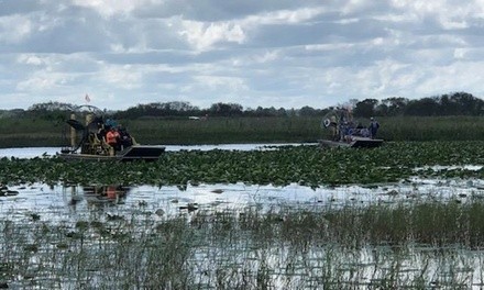 60-, 90-, or 120-Minute Airboat Tour from Marsh Landing Adventures (Up to 20% Off). Three Options Available.
