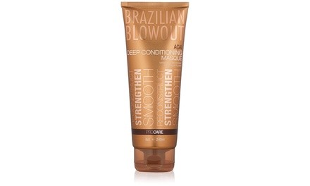 Brazilian Blowout Acai Deep Conditioning Masque for Unisex, 8 Ounce