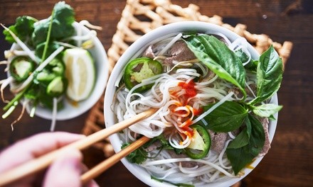 Food & Drink for Takeout or Dine-In if Available at ViVi Pho Arapahoe (Up to 33% Off). Three Options Available.