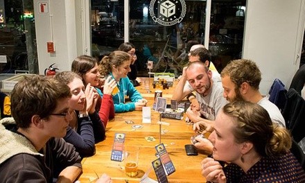 Food, Drink, and Games at Victory Point Cafe (Up to 26% Off). Two Options Available.