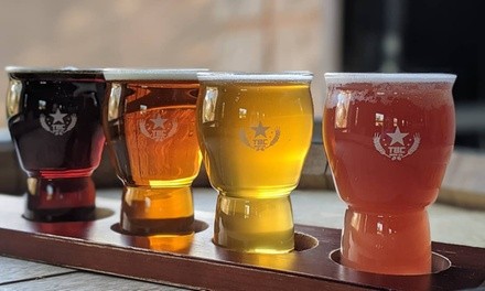 Flight & 12 oz Pour for One, Two, or Four at The Brewers Collective Beer Company (Up to 46% Off)