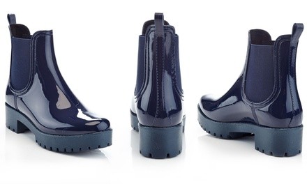 Henry Ferrera Forecast-100 Women's Platform Rain Boots (Size 8)