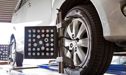 Up to 49% Off on Wheel Alignment / Balancing at AAG Auto Repair