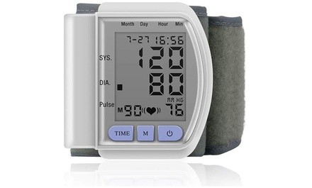 Automatic LCD Digital Display Wrist Blood Pressure Monitor