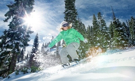 One-Day Junior or Adult Ski or Snowboard Rental at BlueZone Sports (Up to 42% Off). Five Options Available.