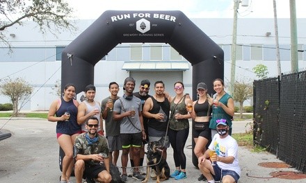 5K Beer Run Registration for One or Two on December 11 from Brewery Running Series (Up to 42% Off)