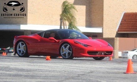 Atlanta Motor Speedway Exotic Car Driving Experience (Up to 50% Off). Six Options Available.