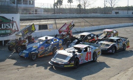 5- or 10-Lap Fayetteville Motor Speedway Dirt Racing Experience (Up to 50% Off). Four Options Available.