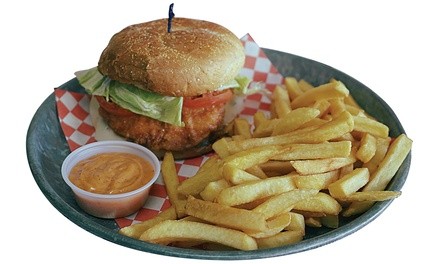 Food and Drink Takeout and Dine-In if Available at What The Cluck (Up to 30% Off). Two Options Available.
