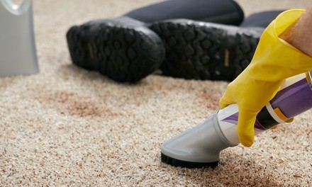 Carpet Cleaning for Three or Five Rooms, Upholstery, or Pet Stain Removal from Air Duct Guys (Up to 50% Off)