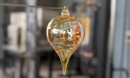 Holiday Ornament Glassblowing Session for One or Two at Hollywood Hot Glass (Up to 25% Off)