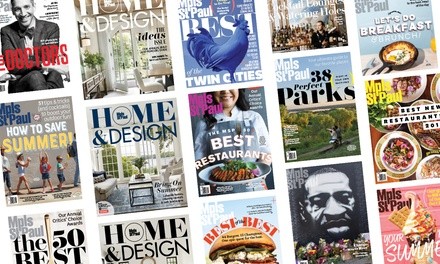 Up to 45% Off on Magazine - Print Subscription at Mpls.St.Paul Magazine
