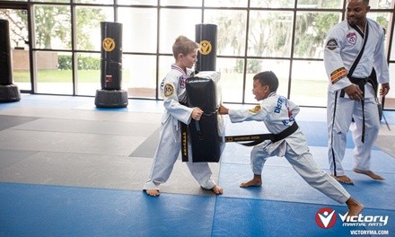 One Month of Martial Arts Classes for One or Two at Victory Martial Arts (Up to 89% Off)
