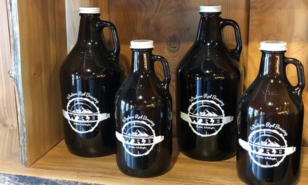 32 oz Growler Fill, 64 oz Growler Fill, or 6 Pack of Beer from Western Red Brewing; Carryout (Up to 16% Off)